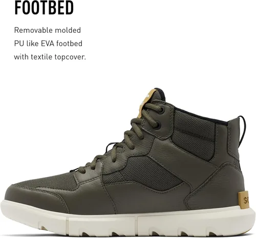 Vista 4 de Sorel Zapato deportivo Explorer Mid impermeable para hombre