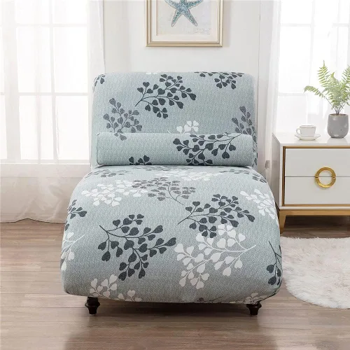 Vista 2 de Funda elástica para tumbona, funda elástica para tumbona de lujo, para sala de estar, muebles de interior, ultra suave, lavable a máquina (1)