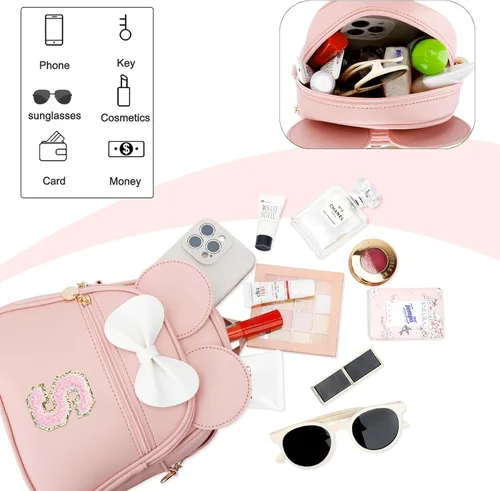 Vista 5 de KKXIU Regalo de cumpleaños para niñas y niños pequeños, Rosa, Small