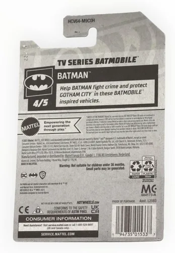 Vista 2 de Hot Wheels Serie de TV Batmobile