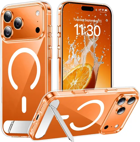 Vista 142 de Funda para iPhone 11 con compatibilidad magnética, [Soporte invisible incorporado][Compatible con MagSafe]