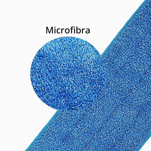 Vista 5 de Cabezales de repuesto para trapeador de microfibra para mopas húmedas y secas, almohadillas de limpieza de suelos compatibles con el sistema