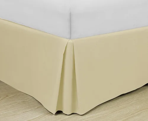 Vista 11 de Cathay Home Falda de cama plisada de microfibra de doble cepillado de fácil ajuste, ultra suave, resistente a la decoloración y a las arrugas