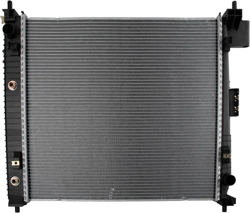 Vista 156 de TRQ Radiador de núcleo de aluminio de 1 fila Compatible con Subaru WRX STI 2.5L Turbo AWD 2015-2020