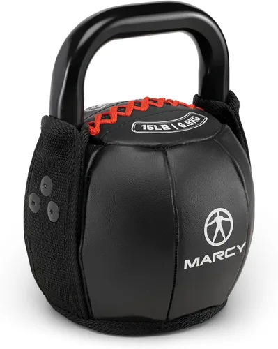 Vista 10 de Marcy Pesa rusa suave de entrenamiento de fuerza con mango para levantamiento de pesas, acondicionamiento, fuerza y entrenamiento de núcleo, 10