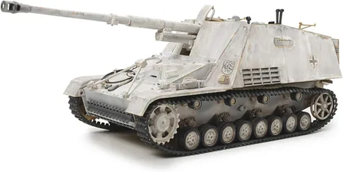 Vista 5 de Tamiya America, Inc 35335, Destructor de tanques pesados alemán Nashhorn, TAM35335 - Beige