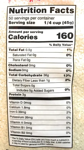 Vista 3 de Asian Taste Arroz de jazmín roto de 5 libras (paquete de 2)