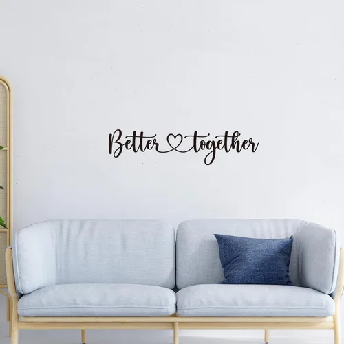 Vista 5 de Calcomanías de vinilo para pared con citas inspiradoras para dormitorio, decoración del hogar