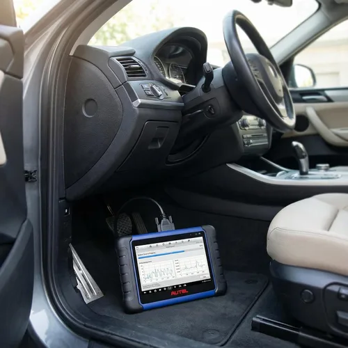Vista 8 de Autel Scanner IM508S OBD2 escáner, servicio de más de 40 años, herramienta de diagnóstico de todo el sistema 2026 Bidirectional 3000+ Active Test