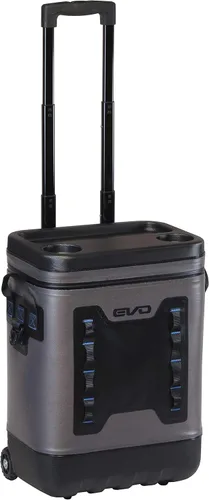 Vista 3 de Evolution - Hielera con ruedas EVO, de alta calidad, resistente a fugas, con parte superior moldeada de ABS, 8 bucles para accesorios, mango