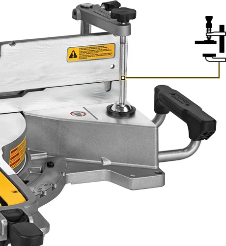 Vista 9 de DEWALT Sierra ingletadora compuesta deslizante, 12 pulgadas (DWS779)