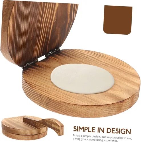Vista 8 de COLLBATH Dumpling Skin Artefact Dumpling Press Tortilla de madera Prensa de masa de pizza Prensa de pastelería Suministros de cocina