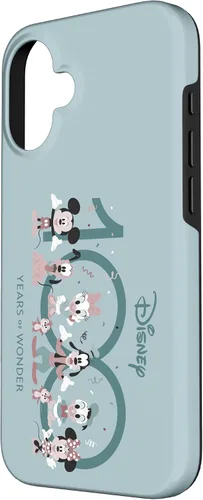 Vista 2 de Funda para iPhone 16 Disney 100 años de Wonder Mickey & Pals Muted Cute D100