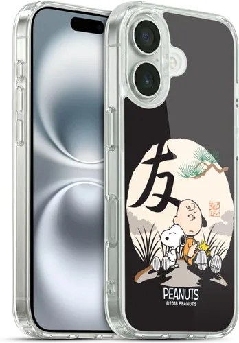 Vista 528 de Carcasa de gel para iPhone 7 Plus/iPhone 8 Plus, diseño de Snoopy Oriental de Peanuts, Badges