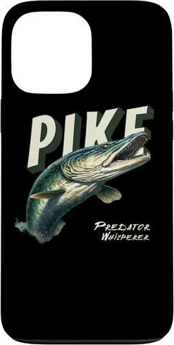 Vista 23 de iPhone 16 Northern Pike Whisperer Fishing Enthusiasts Angler Fishermen Case