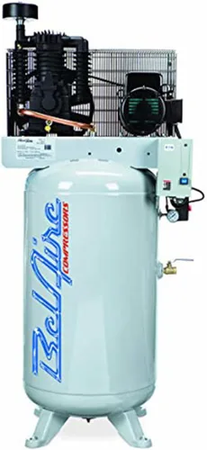 Vista 3 de BelAire 318VL 7.5 HP 80 galones 1-fase vertical 2 etapas compresor de aire con arrancador