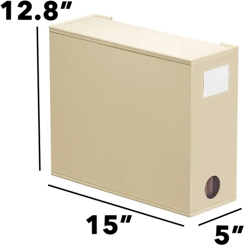 Vista 7 de SpaceAid Paquete de 5 Organizadores y Almacenamiento de Sábanas de Cama, Organizador de Sábanas Plegable para Armario de Ropa Blanca, Carpeta