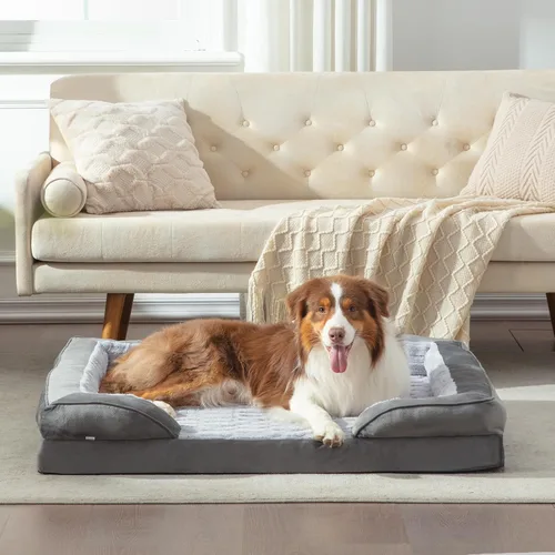 Vista 18 de FURTIME Cama Ortopédica para Perros para Perros Pequeños - Camas de Sofá para Perros Pequeños Lavables, Cama de Sofá de Espuma de Apoyo