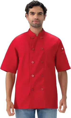 Vista 6 de Chef Works Chaqueta de Chef Unisex Volnay Blanco