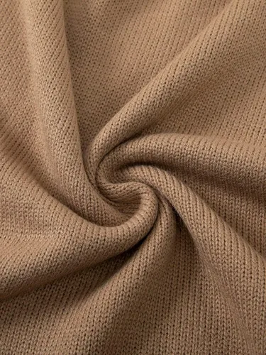 Vista 6 de GORGLITTER Chaleco de suéter sin mangas con cuello en V a rayas para hombre