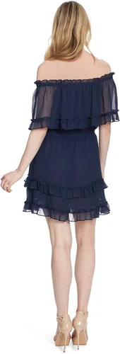 Vista 3 de Jessica Simpson Women's Amaya Off Shoulder Ruffled Dress