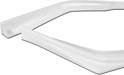 Vista 4 de Kit de 3 labios para parachoques delantero compatible con Subaru Impreza 2017 - 2019, alerón de protección de moldura divisora estilo ST, difusor