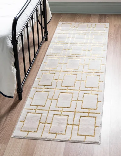 Vista 62 de Marilyn Monroe Glam Collection - Alfombra decorativa (2' x 3' 1" Rectángulo Negro y Oro)