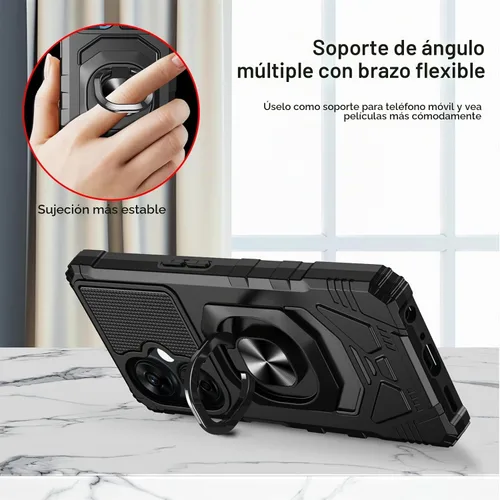 Vista 2 de Ailiber - Funda para OnePlus Nord N30 5G, protector de pantalla, color negro