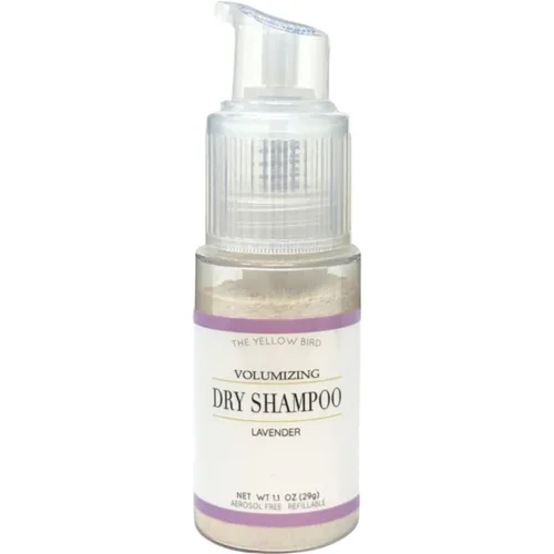 Vista 11 de Yellow Bird - Champú en polvo seco Natural y orgánico Sin aerosol Para cabello rubio, moreno y oscuro Sin benceno, vegano