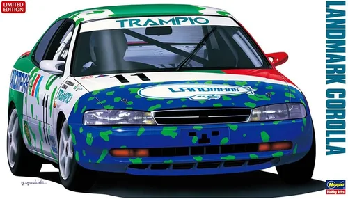 Vista 2 de Hasegawa HA20342 1:24 Landmark Toyota Corolla Touring Car Limited Edition Kit de modelo, Multi