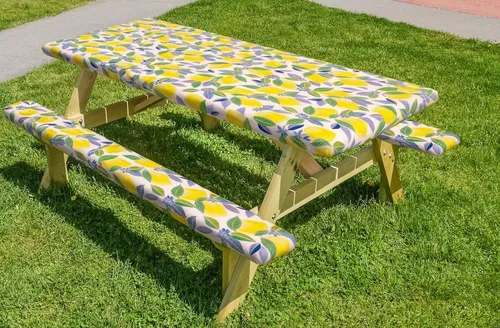 Vista 11 de LAMINET Mantel elástico ajustable para mesa, medallón grande, redondo, se adapta a mesas de hasta 45 a 56 pulgadas de diámetro Medallion