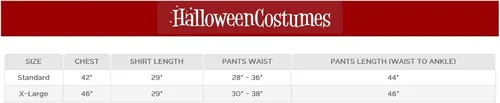 Vista 2 de Rubie's Adult Wizard of Oz Tin Man Costume, Silver