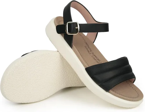 Vista 6 de ORTOREX Sandalias ortopédicas para caminar con soporte de arco para mujer - Sandalias cómodas