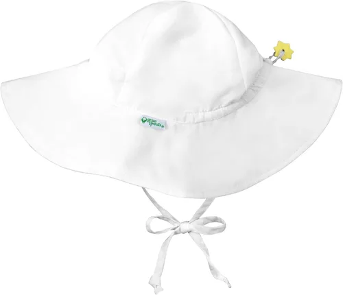 Vista 4 de Green Sprouts Baby Girls Brim Sun Protection Hat