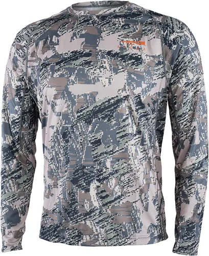 Vista 6 de SITKA Gear Camisa de Caza Ligera Core Crew de Manga Larga para Hombre optifade subalpine