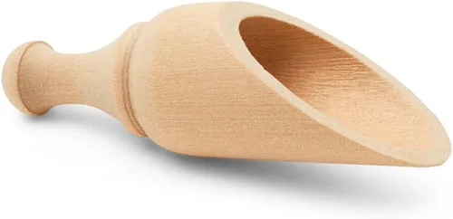 Vista 11 de Cucharas pequeñas de madera para recipientes de alimentos y tarros, cucharadita medidora, mini cuchara de café de madera para café molido, sales
