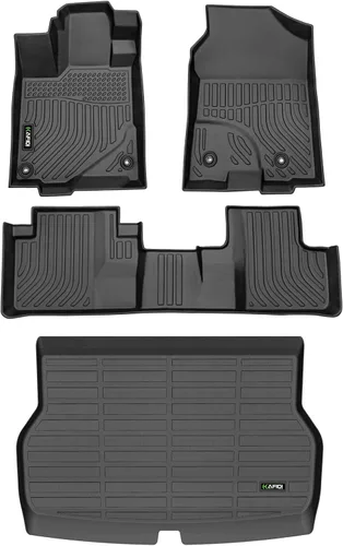 Vista 71 de Alfombrilla de maletero para todo tipo de clima para Mazda CX-30 2020-2025 2026, accesorios de maletero de auto de ajuste personalizado - Negro