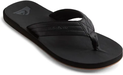 Vista 8 de Quiksilver Sandalia de tres puntos Carver Nubuck para hombre negro gris negro