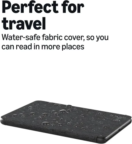 Vista 5 de Funda para Amazon Kindle Paperwhite y Kindle Colorsoft. Funda protectora ligera e impermeable - Tela