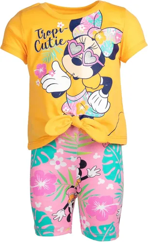 Vista 5 de Disney Minnie Mouse - Juego de camiseta y shorts para bicicleta