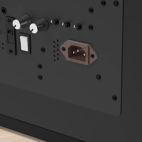 Vista 7 de Viborg Adaptador de enchufe de montaje en panel AC 250V 10A IEC320 C14 Conector de alimentación Enchufe de alimentación Enchufe de alimentación