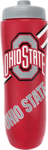 Vista 12 de Party Animal NCAA Texas A&M Aggies - Botella de agua exprimible Slim, lightweight BPA-free sports water bottle with quick-flow squeeze; fits