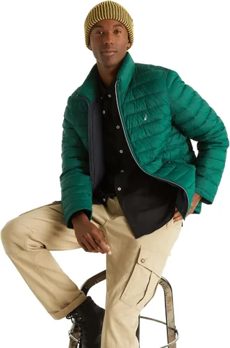 Vista 44 de Chaqueta Nautica de hombres elastizada Reversible peso medio