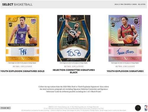Vista 4 de Caja MEGA de baloncesto Panini Select NBA 2020-21