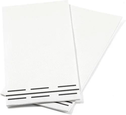 Vista 16 de Paquete de 50 toallas de mano de papel para invitados con sensación de lino, toallas de papel desechables súper absorbentes para baño, fiesta, bodas