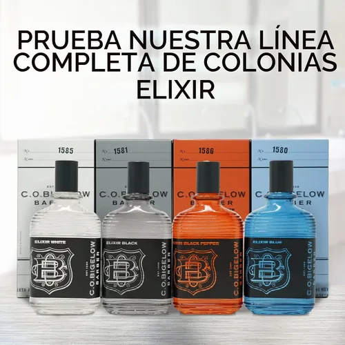 Vista 7 de C.O. Bigelow - Elixir Black Pepper - No. 1586, 2.5 fl oz, Colonia para hombres, aroma de bourbon y madera de sándalo, masculina, refinada, colonia