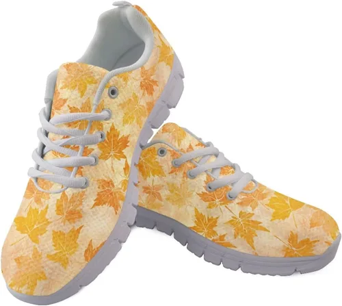 Vista 32 de HUGS IDEA Zapatos deportivos ligeros con patrón de enfermería para mujer Bandera estadounidense