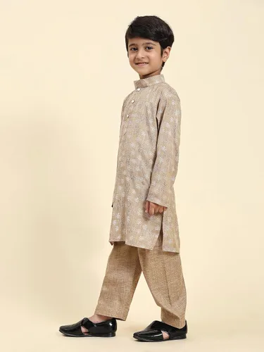Vista 8 de Pro-Ethic Style Developer Conjunto de Kurta de algodón para niños Ropa étnica india (S-218)