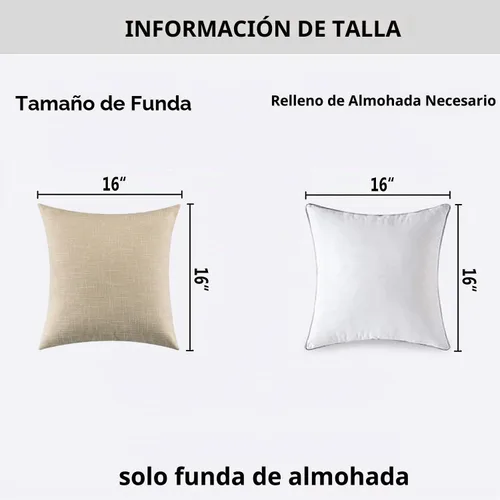 Vista 6 de Funda de cojín Kevin Textile Star de lino suave y sólida