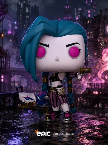 Vista 3 de Epic Collectibles Pop TV: Arcane - Figura de vinilo Jinx